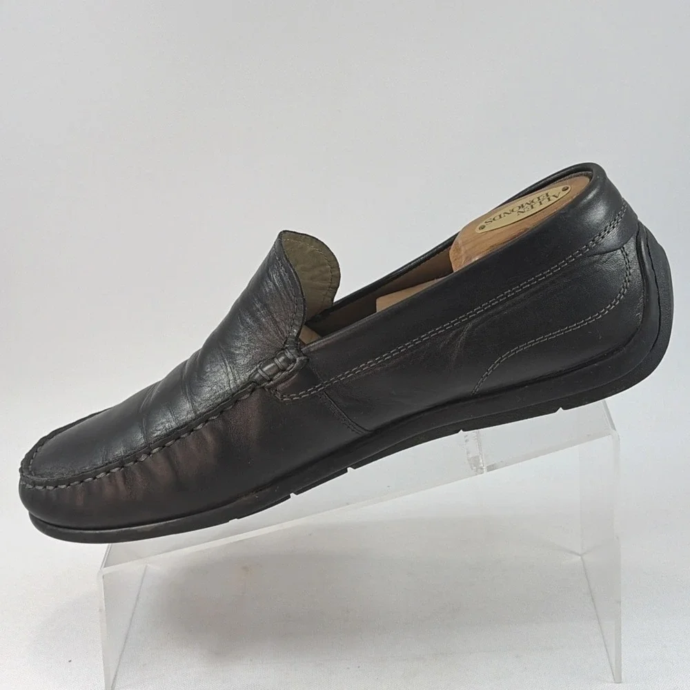 Ecco Classic Moc 2.0 Slip-On Driving Shoe Men's 44EU 11US Black Leather Loafers